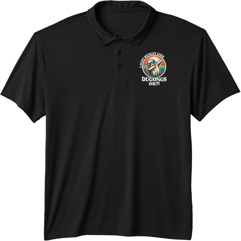 เสื้อโปโลดีไซน์ Sea Cow I Like Dugong สำหรับการแสดง