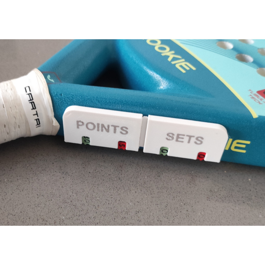 อุปกรณ์เสริมไม้เทนนิส ไม้เทนนิส Tennis Score Counter Padel Score Counter