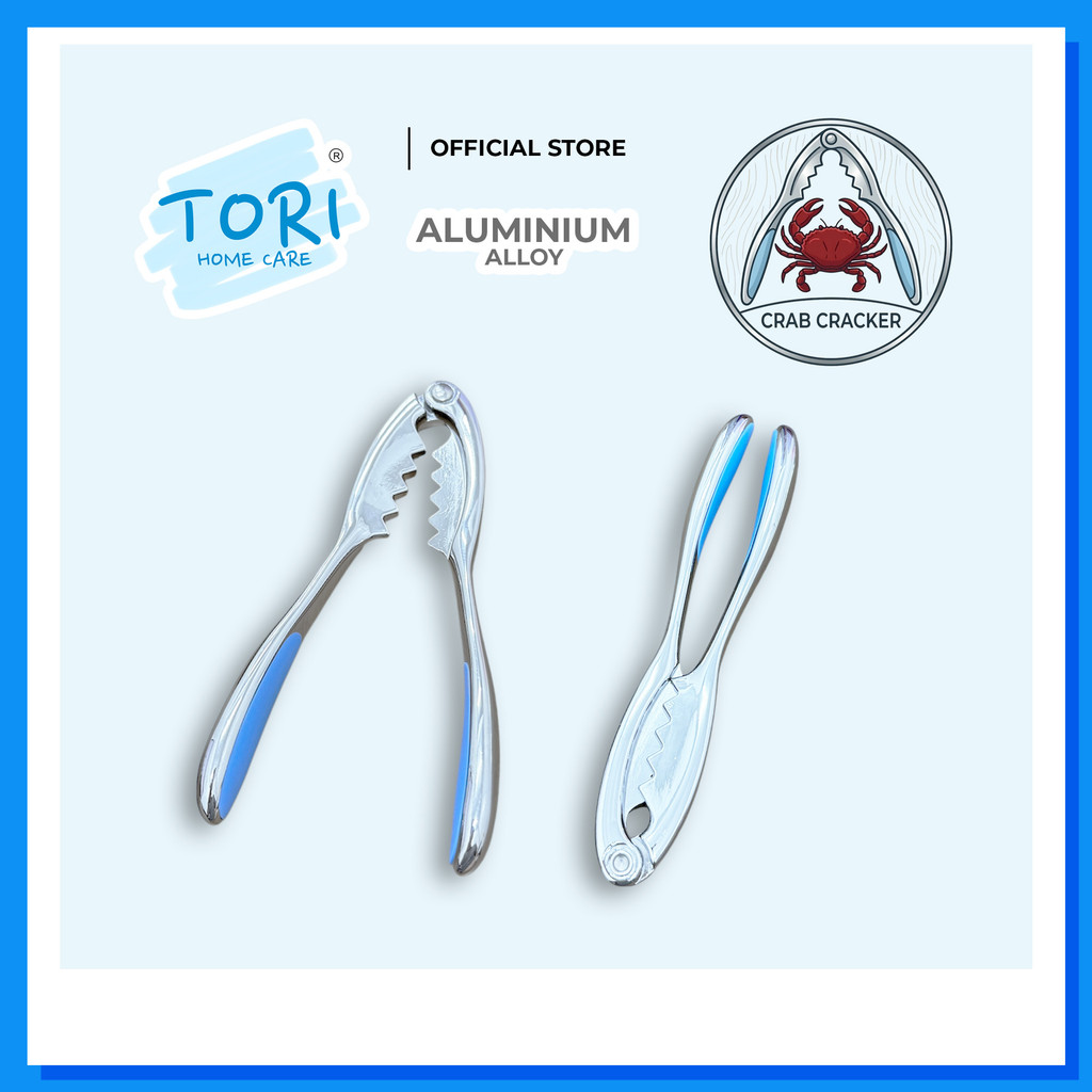 TOIRE HOME CARETM Crab Cracker Nut Cracker Walnut Cracker เครื่องมือกินปู แครกเกอร์ปูกุ้งก้ามกราม ที
