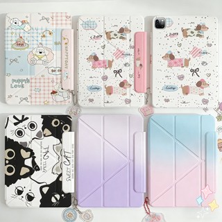 เคสไอแพด เคสตัวY เจน10 Air8/7/6/5/4 แอร์11 gen11 gen9/8/7 pro11 mini6/7 พร้อมที่ใส่ปากกา iPad Case