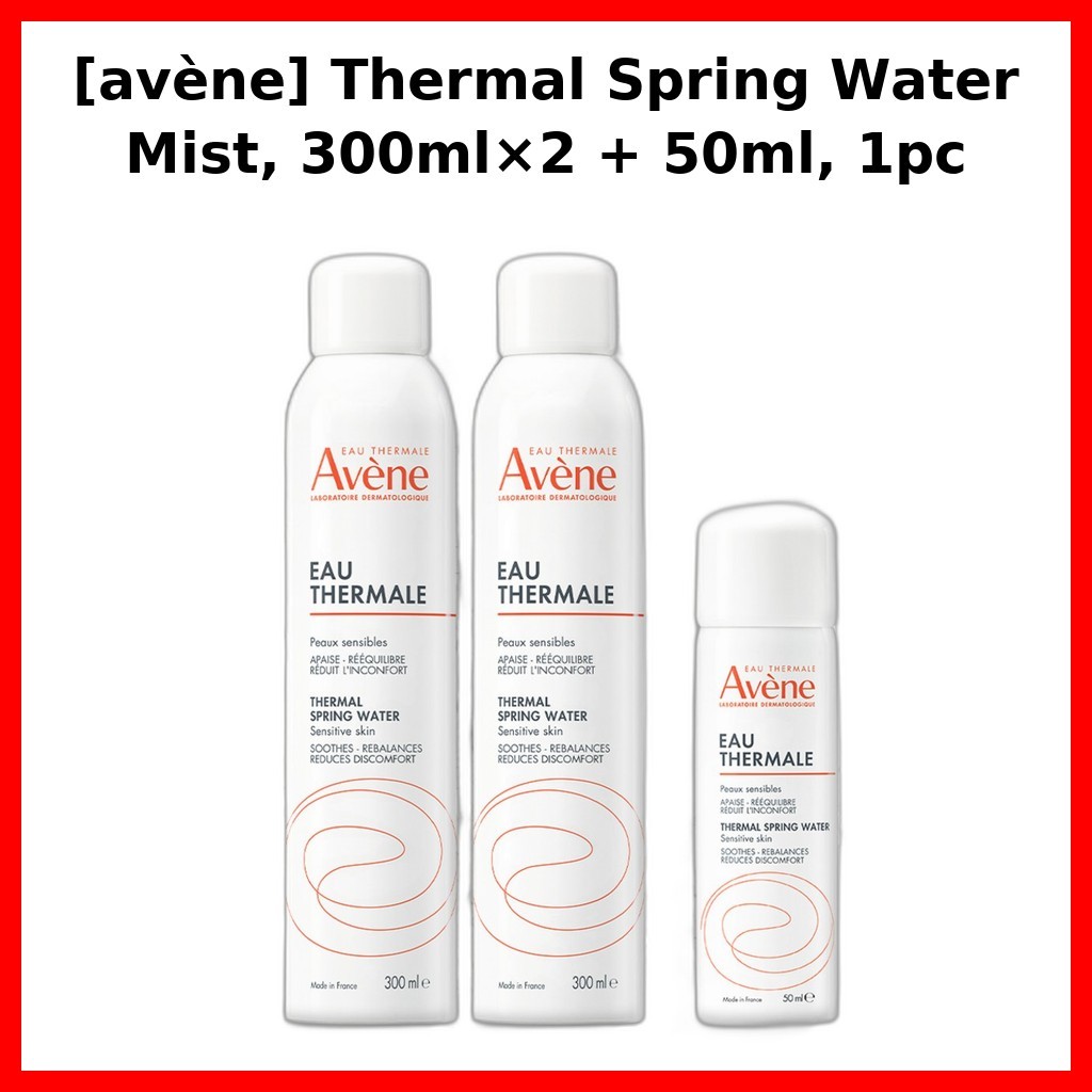 [avène] Thermal Spring Water Mist, 300ml2 + 50ml, 1pc / Korean Thermal Mist / Skin Comfort by DAON MARKET
