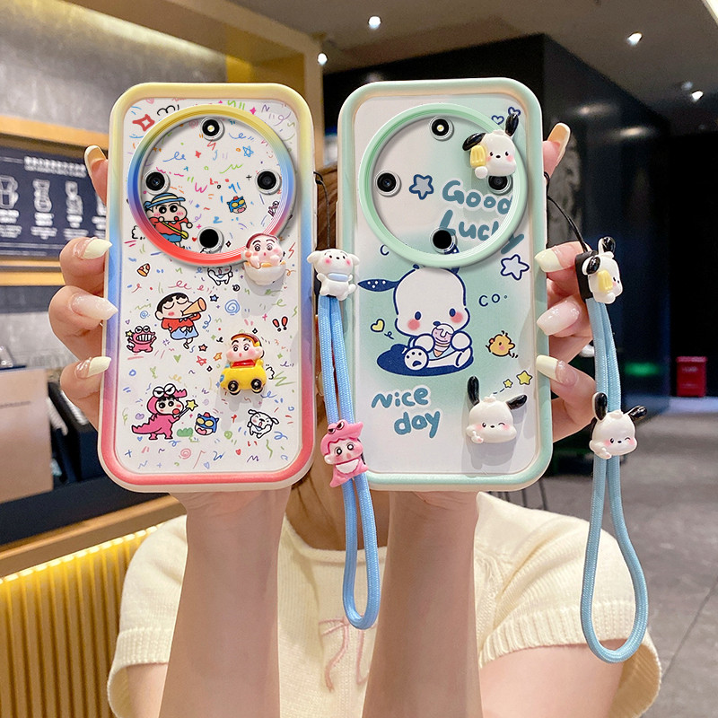 เคส Honor X9A 5G  TPU เคส XX2TYGZ1 ตุ๊กตาสามมิติกรณีโทรศัพท์ที่สวยงาม