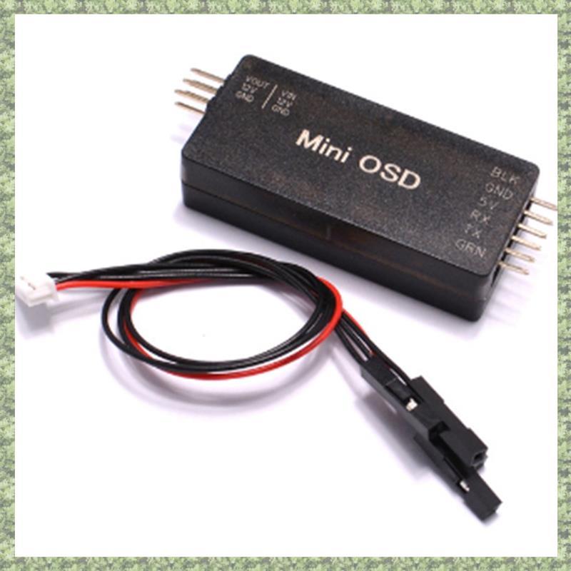 (FYZE) Minim OSD บนจอแสดงผลหน้าจอ Mini OSD Rev. 1.1 OSD สําหรับ PX4 PIX 2.4.8 2.4.7