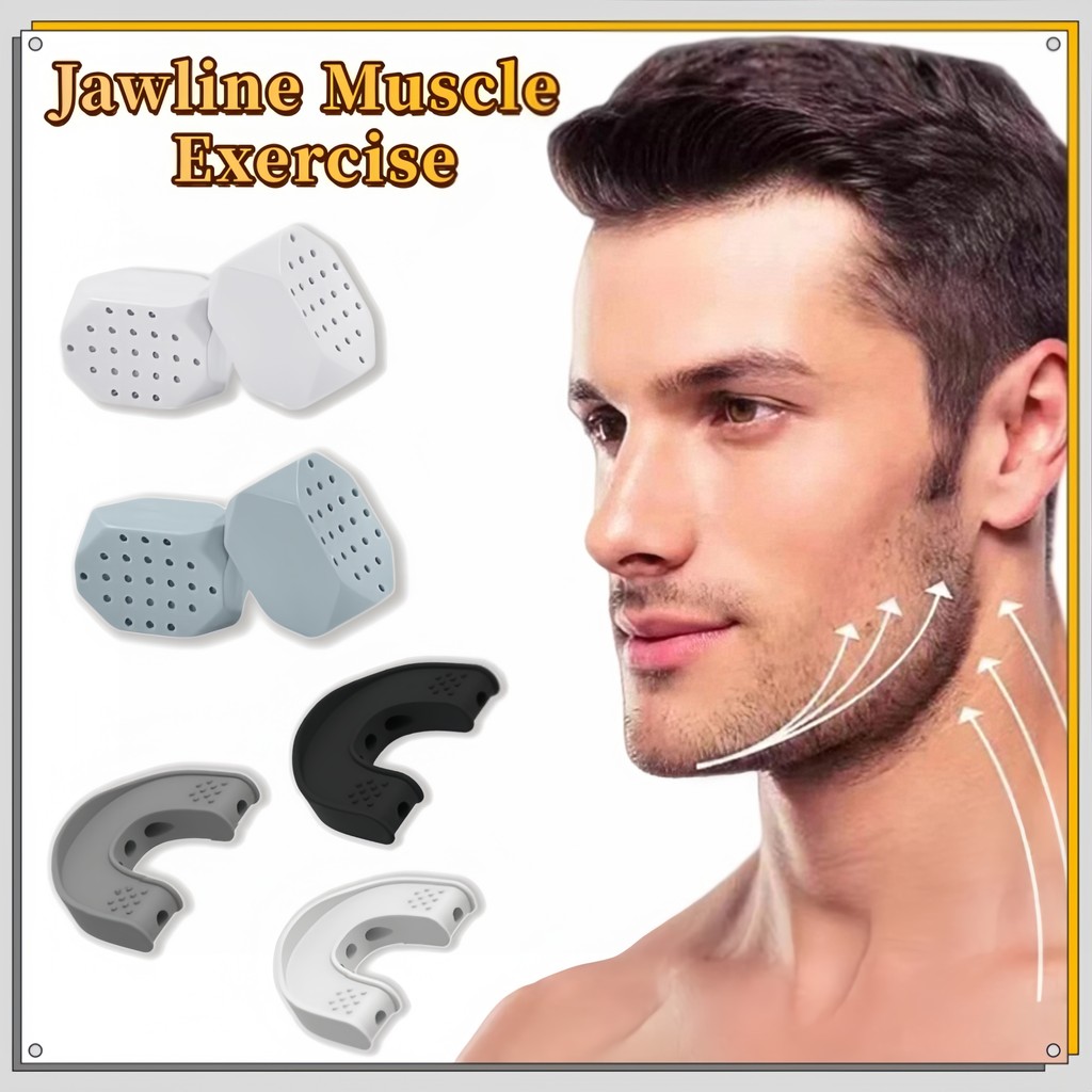 [รุ่นที่เจ็ด] Jawline Exerciser/ อุปกรณ์ออกกําลังกายขากรรไกร/อุปกรณ์กระชับหน้า/ออกกําลังกายกล้ามเนื้