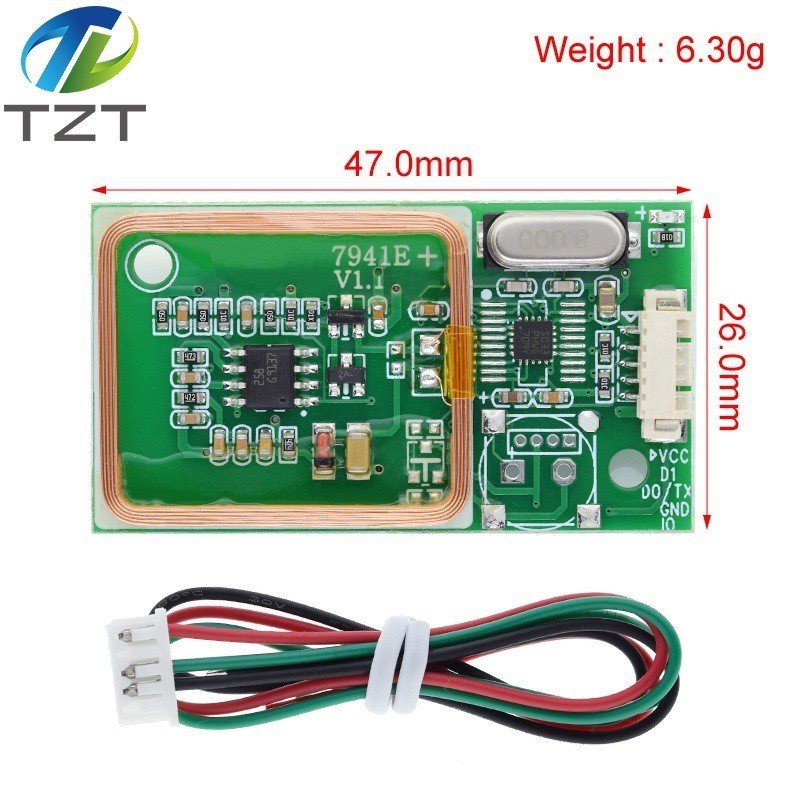 7941D2 โมดูลอ่านการ์ดความถี่คู่ V1.2 มังสวิรัติ WG26 34 UART IC ID Buzzer รุ่น