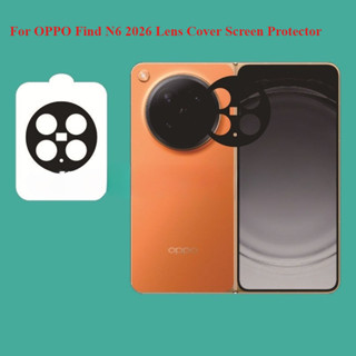 กระจกนิรภัยด้านหลังกล้องเลนส์ป้องกันสําหรับ OPPO Find N6 202…