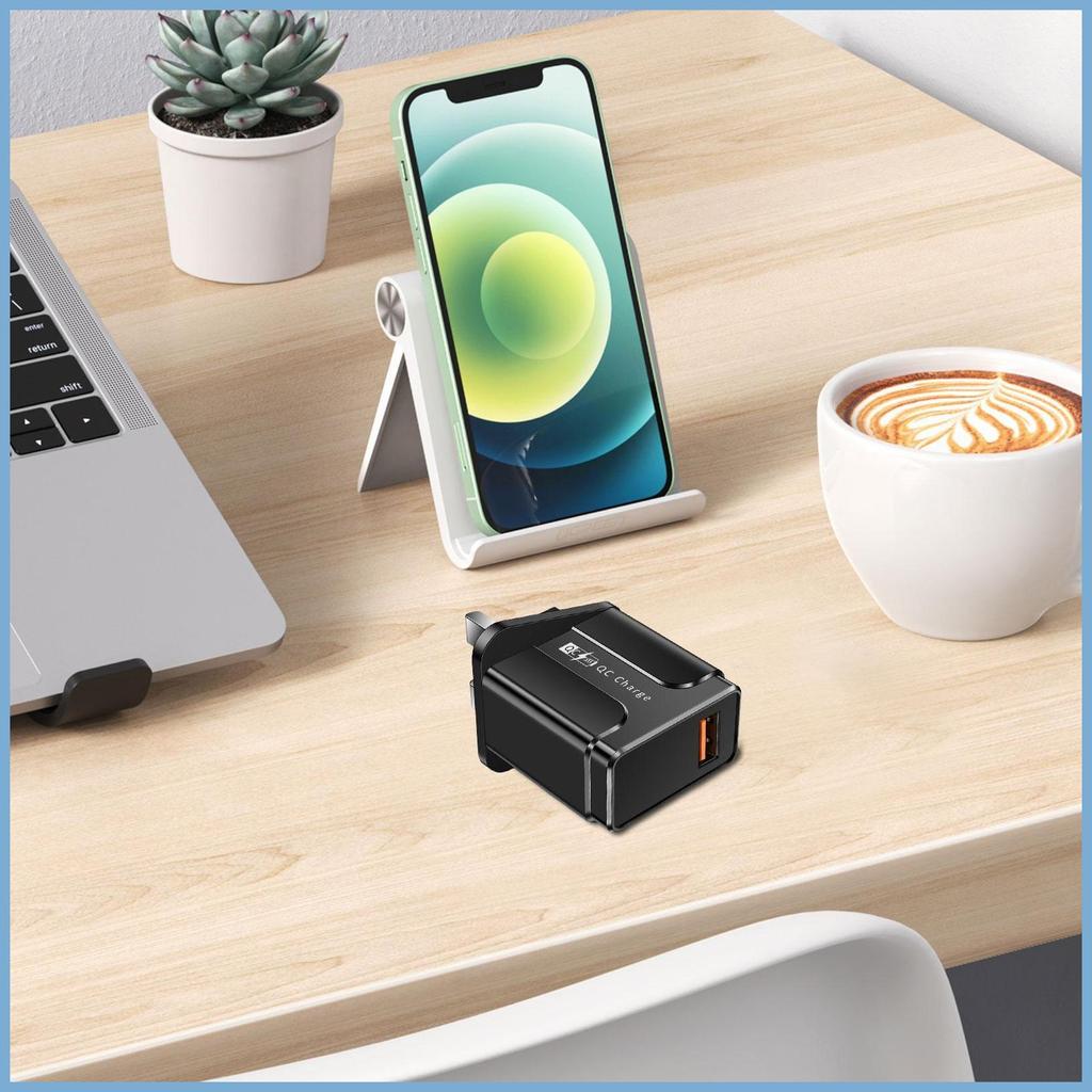 Fast Charger Adapter 68W หัวชาร์จ USB Overheating Protection PD Wall ชาร์จบล็อกสารหน่วงไฟ Anti-Fall 