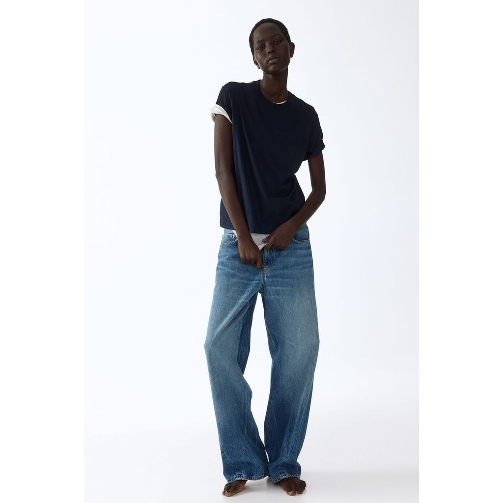 H&M(เอชแอนด์เอ็ม) เสื้อยืดคอตตอน ผู้หญิง 0963662_11