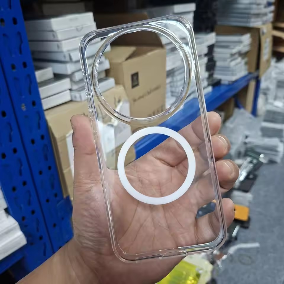 Funda สําหรับXiaomi 17 15 14 Ultra Redmiหมายเหตุ15 14 pro plus M8 X7 กรณีแม่เหล็กป้องกันลายนิ้วมือPC