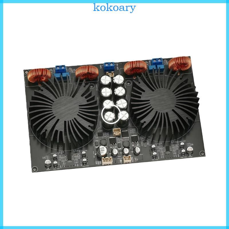 KOK 24V-48V 600W + 600W TPA3255 24V-48V Double Channel Digital Power Sound Amplifier