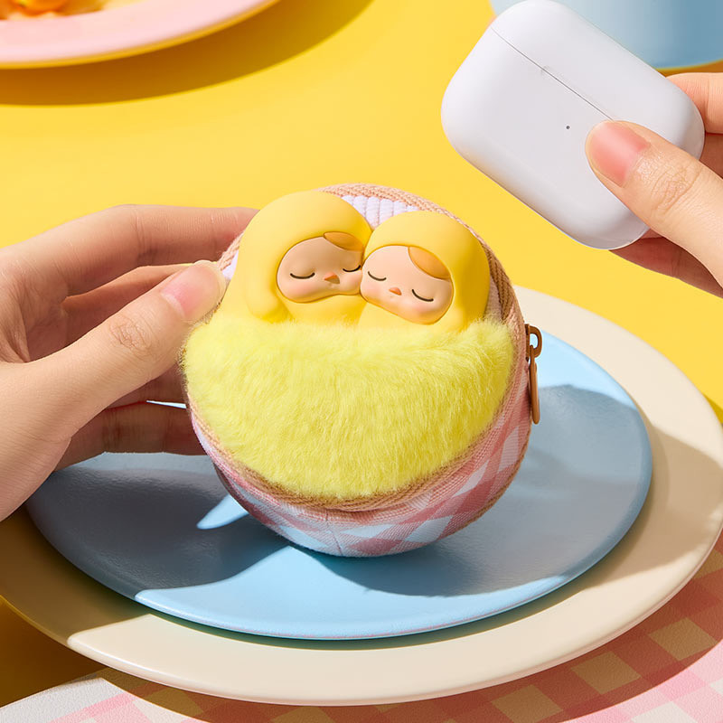 P POPMART PUCKY Egg Bean Series หูฟังของขวัญ