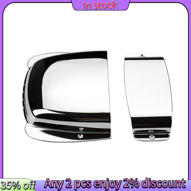 ในสต็อก-Fixed Chrome Bridge Tailpiece สําหรับเครื่องมือเปลี่ยนกีตาร์ไฟฟ้าสไตล์วินเทจและฝาครอบ