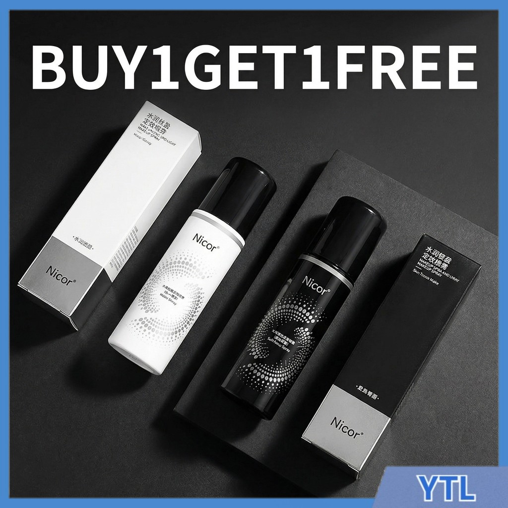 [โปร 1 แถม 1] เซ็ตติ้งสเปรย์ล็อคเมทอัพ ช่วยให้เครื่องสำอางติดทน Moisturizing Makeup Setting