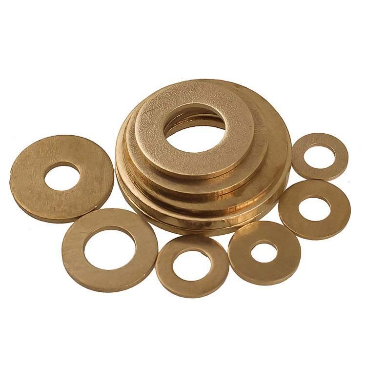 T&P#แหวนรองทองเหลือง GB96/GB97, แหวนรองแบบหนา, แหวนรองทองเหลืองทรงกลม, แหวนรองแบบแบน M2M3M4M5M6M8M24