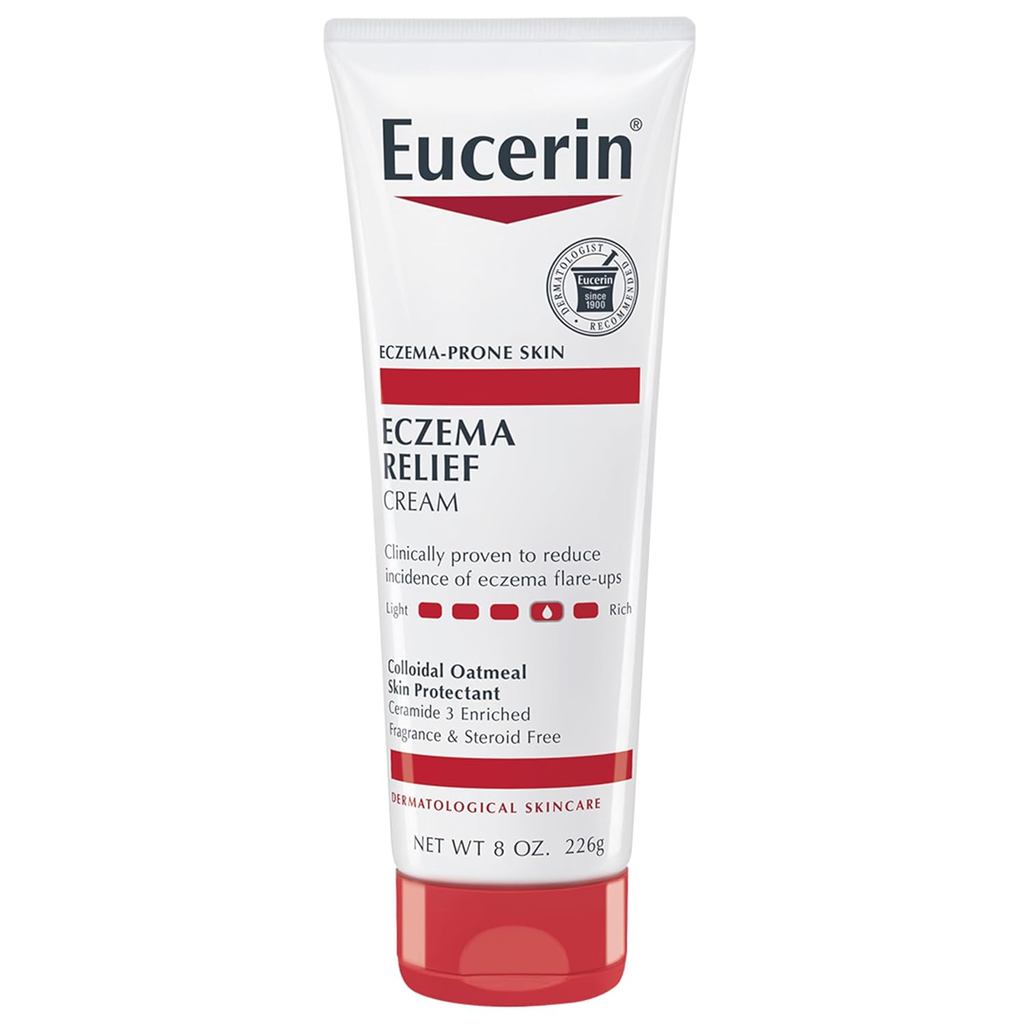 Eucerin Eczema Relief, Full Body Lotion, Moisturizing Eczema Cream with Coloidal Oatmeal (Skin Prote