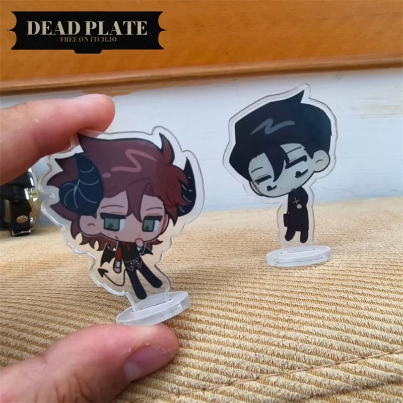 Standee Dead Plate Mica Chibi รุ่น Vince Rody Vincent ตัวละครโต๊ะศึกษาตกแต่งน่ารัก Deadplate เกมของขวัญ