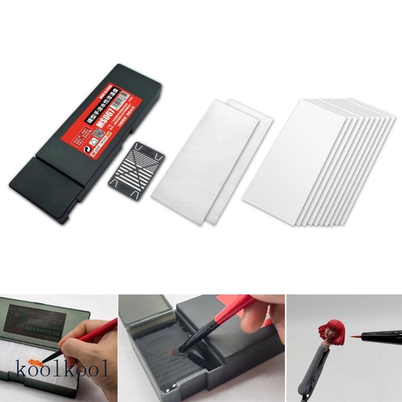 Kool สะดวกศิลปิน s Palettes พร้อม Moisture Controls Feature Paint Holders เหมาะสําหรับการเดินทางและค