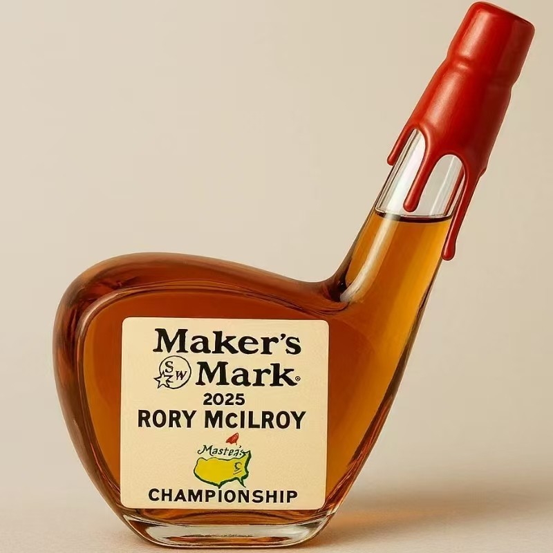 2025 Rory·Rory McIlroy Masters Champion Golf Club Whiskey Bottle
