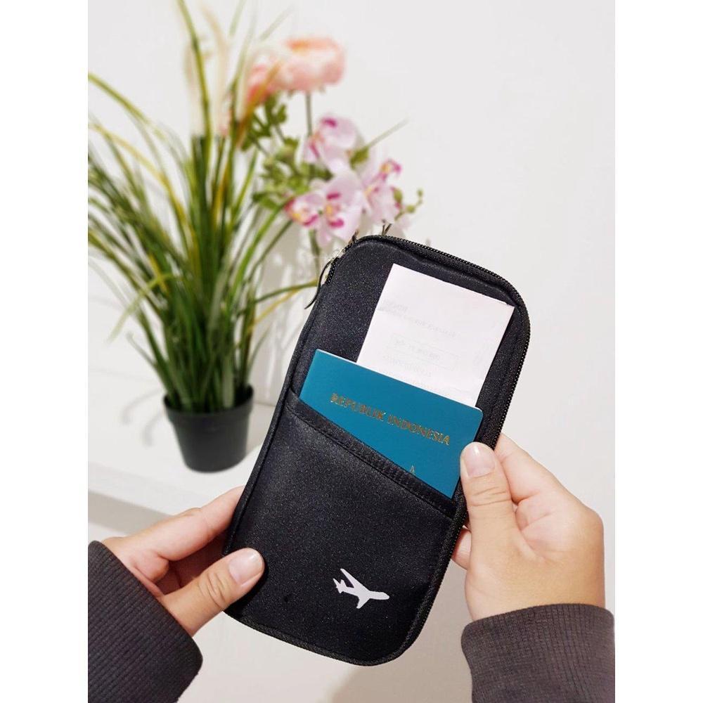 Passport Bag Passport Bag Card Organizer Boarding Pass Bag มัลติฟังก์ชั่น