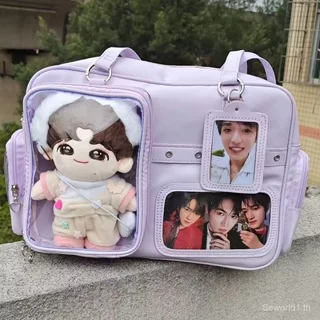 [Ready to Ship] Se.W Itabag กระเป๋าไหล่สำหรับผู้หญิง ออกแบบมาเพื่อคอนเสิร์ต มีฟีเจอร์ซ่อนป้ายไฟ เป้น.Crossbody ขนาดใหญ่ พกพาสะดวก สําหรับนักเรียนใช้ทุกวัน เป็นของขวัญที่มีคุณภาพสูง
