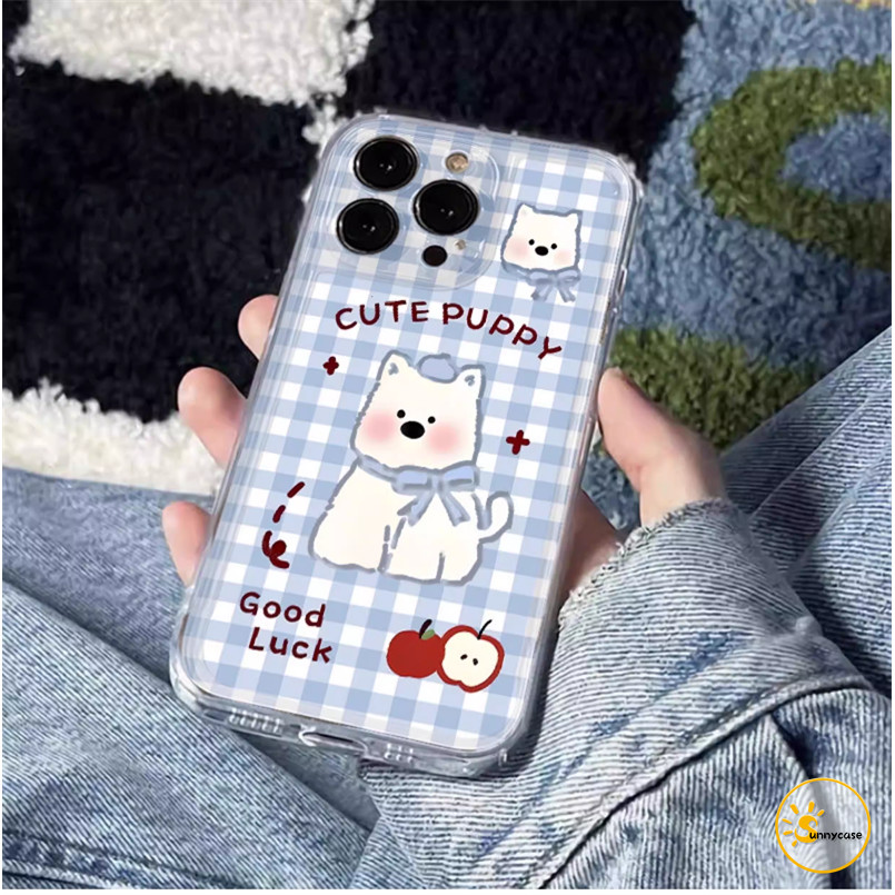 เหมาะสำหรับ Vivo Y91 Y21 Y19S Y27 Y16 Y91C Y17 Y21D Y100 Y15S Y28 Y22 Y21 V39  Y02 Y03เคสโทรศัพท์ลายลูกสุนัขเวสต์ไฮแลนด์