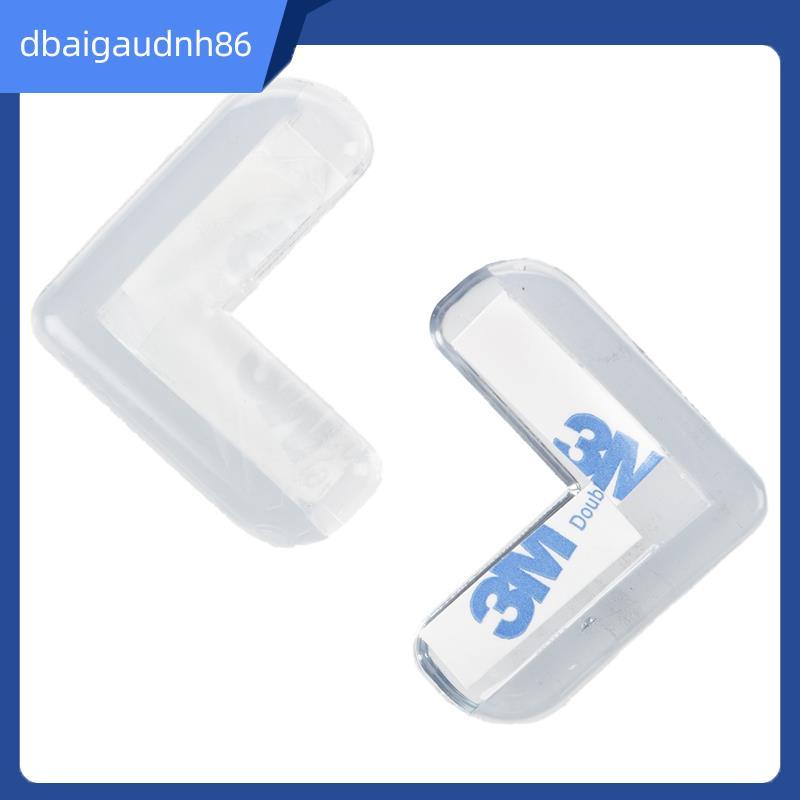 READY STOCKBaby Safety Soft Silicone Shelf Desk Cupboard Corner Protector 2 ชิ้น