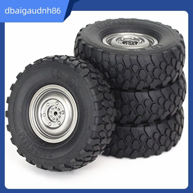READY STOCKMetal Beadlock Wheel RC Crawler Car Rubber Rubber