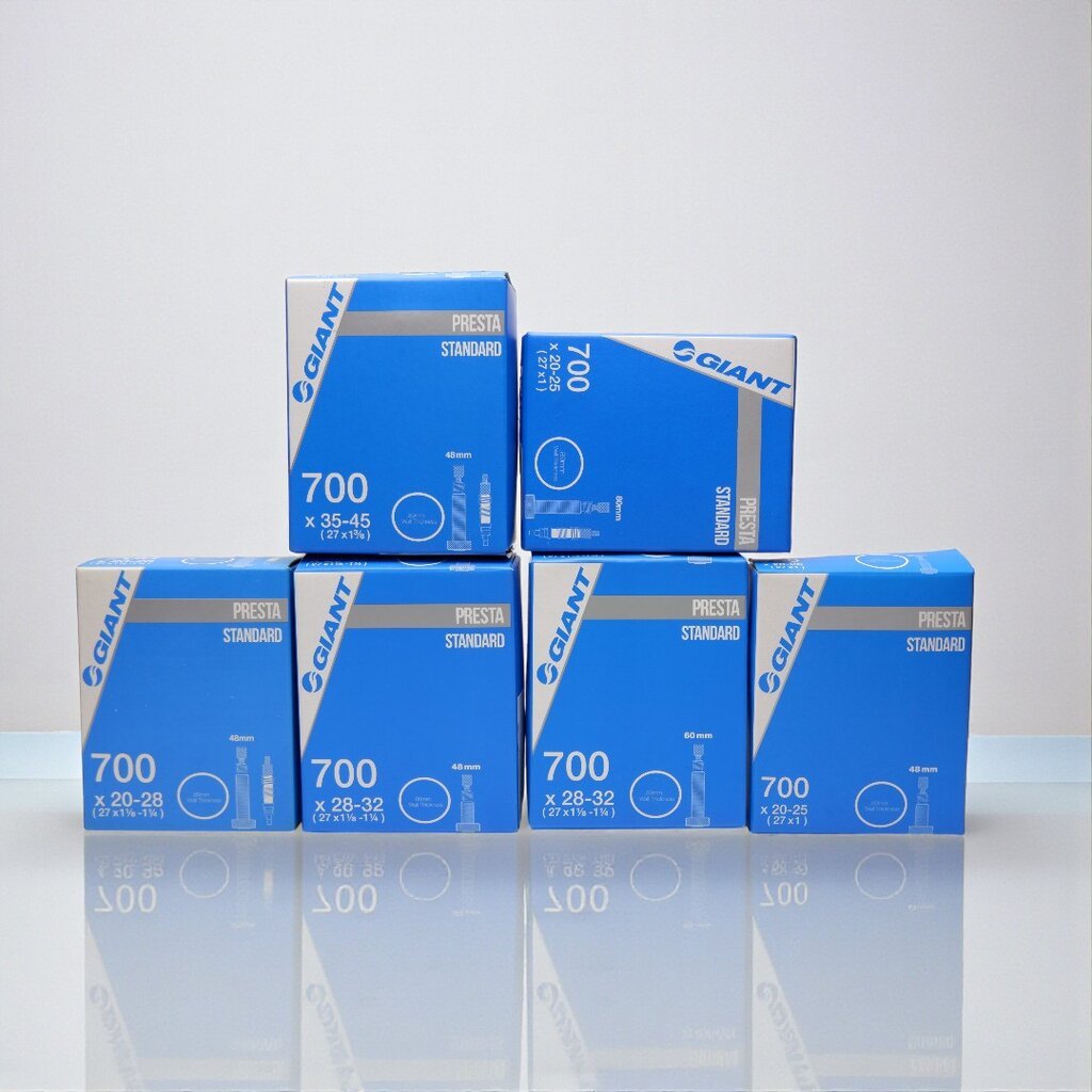 ยางในจักรยานเสือหมอบ 700C GIANT 700X20-45 FV48/60/80