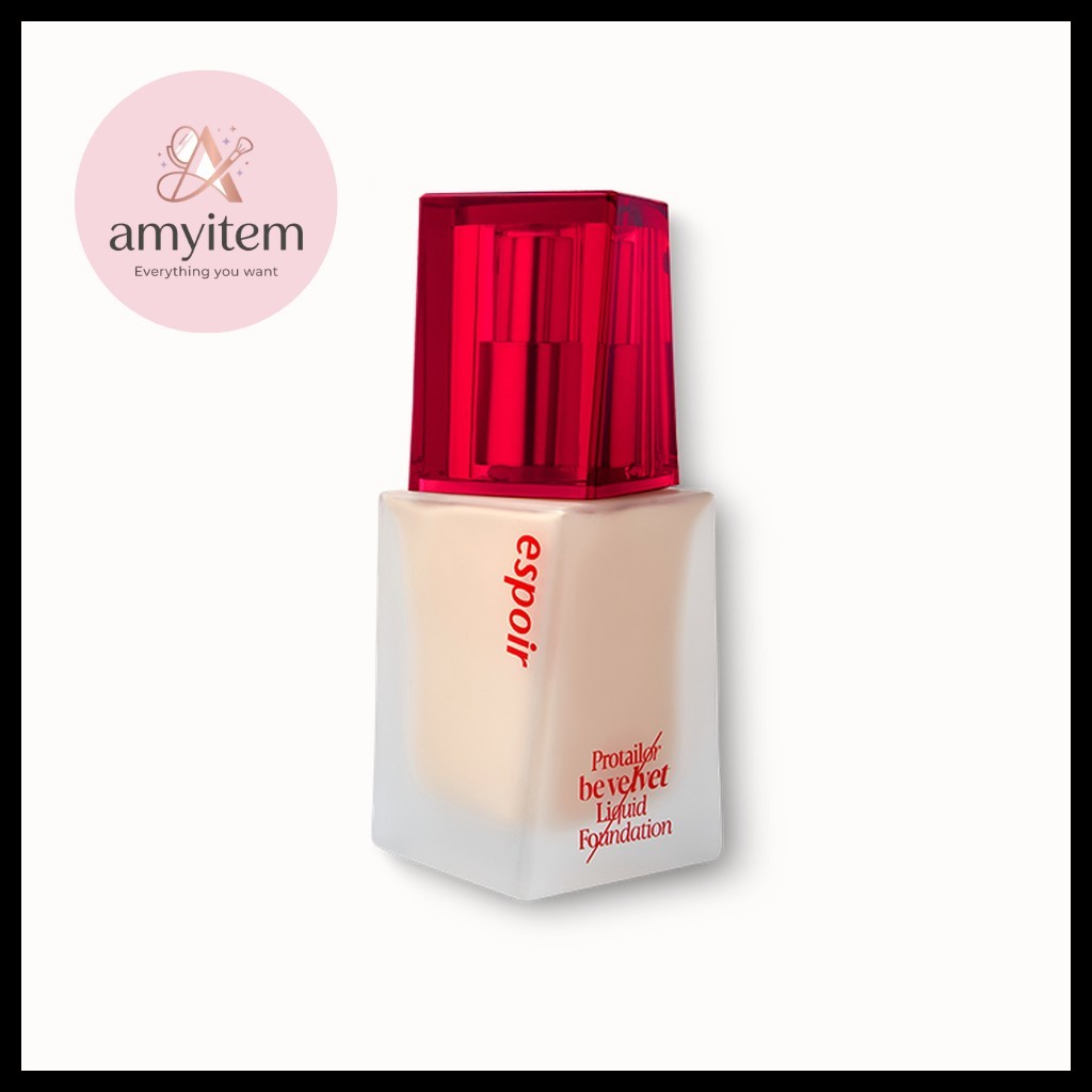 [Espoir] Protailor Foundation Be Velet -No.3 Ivory / Korean Foundation / Velvet Finish / ของแท้ 100%