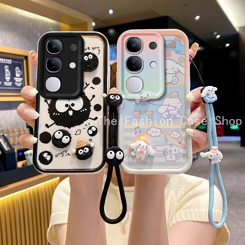 สําหรับ Vivo y29 4G / y31 Pro / v2434 / v2437 case TPU ลายการ์ตูน สีสันสดใส เหมาะสําหรับผู้หญิง พร้อ