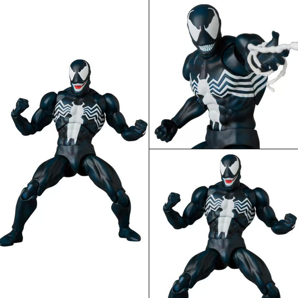 คุณภาพสูง MAFIX088 Venom Spider-Man Slaughter Venom Hand-Made เปลี่ยนหัว Joint Movable ชุดตกแต่ง
