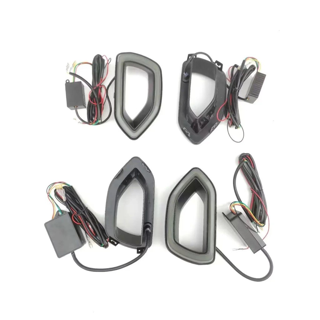 2 ชิ้นสําหรับ 17-19 Dodge Charger Daytona Grille LED Streamer และปกติ DQZMZBDYT