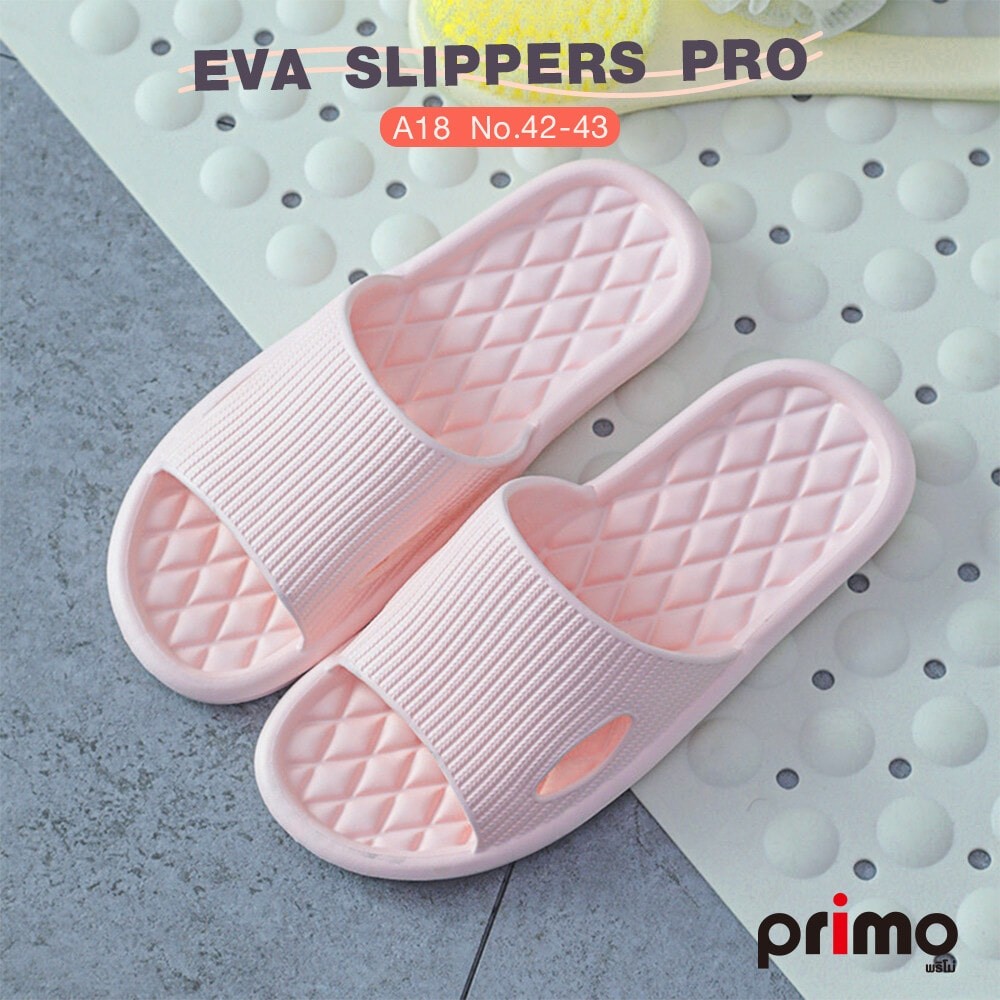 PRIMO รองเท้าแตะ EVA PRO A18 No.42-43 สีชมพู