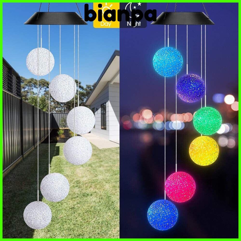 BIANPA Wind Chimes Light กันน้ํา Wind Chimes ไฟสวน Wind Chimes Light
