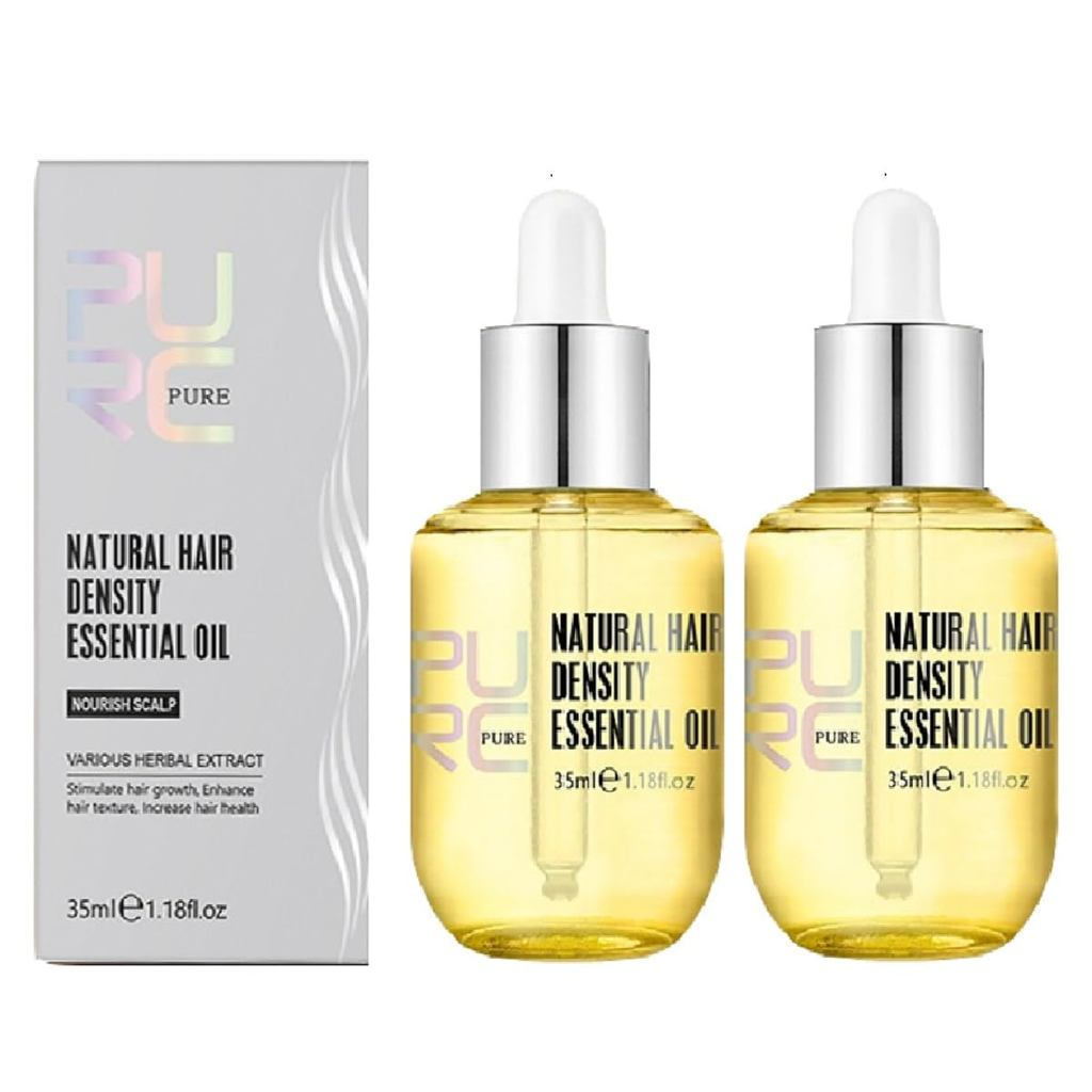 PURC Natural Hair Density Essence Oil, PURC Hair Growth Oil, Natural Hair Growth Essence, เหมาะสําหร