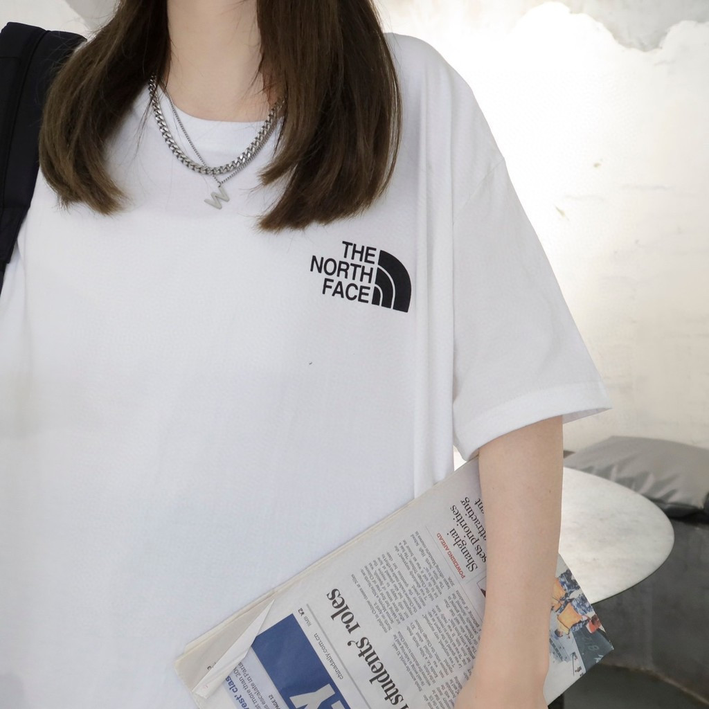 THE NORTH FACE/NORTH FACE-สไตล์ใหม่ 6XL คลาสสิกรอบคอแขนสั้นเสื้อยืดผู้ชายผู้หญิงสไตล์ขนาดใหญ่ Bottom