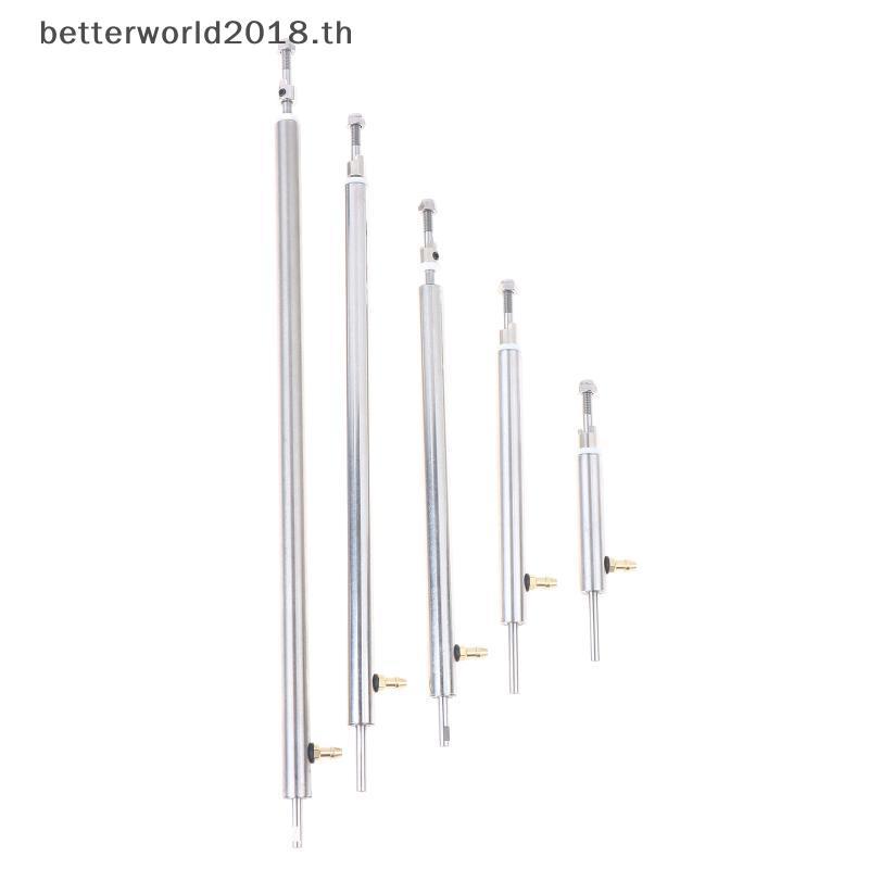 [bet] L10/15/20/25/30 ซม.ความยาวหลอดสแตนเลสพร้อมหัวฉีดจาระบี 4 มม.เรือเพลาสําหรับ RC เรือแข่งไฟฟ้า [