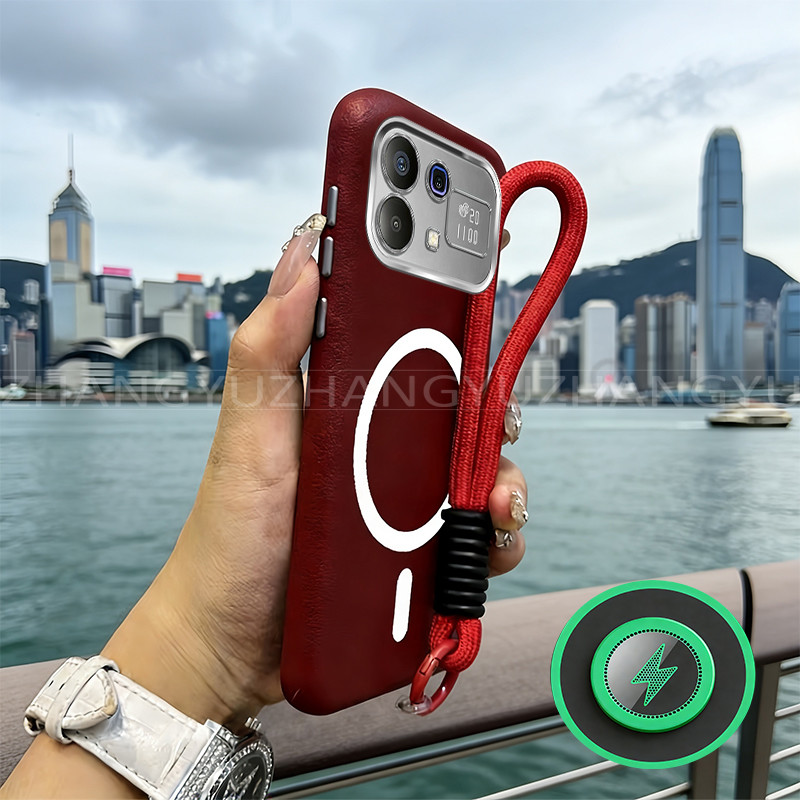 เหมาะสําหรับ infinix NOTE 60 Pro 5G เคสโทรศัพท์เนื้อหนังและแหวนดูดแม่เหล็กสําหรับชาร์จ soft Case lanyard LSPW02