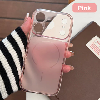 เคสมือถือ for iPhone 13 11 16 Pro Max Case iPhone 11 12 14 15 17 Pro Max 13 14 Pro ใสและโปร่งแสง หน้าต่างบานใหญ่