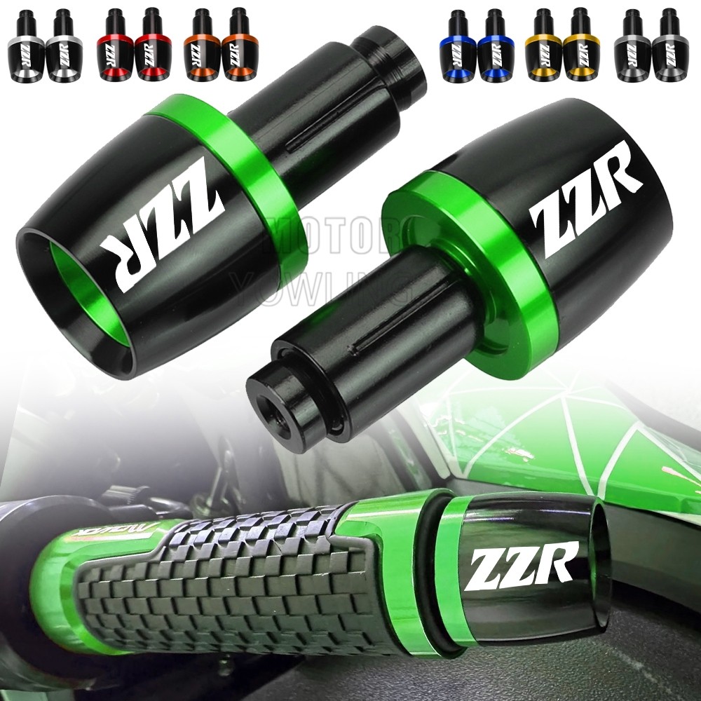 Eรถมอเตอร์ไซค์สำหรับ Kawasaki zzr 600 1400 400 1200 ZZR600 ZZR400 ZZR1400มือจับ ZZR1200บาร์ปลายบาร์เ