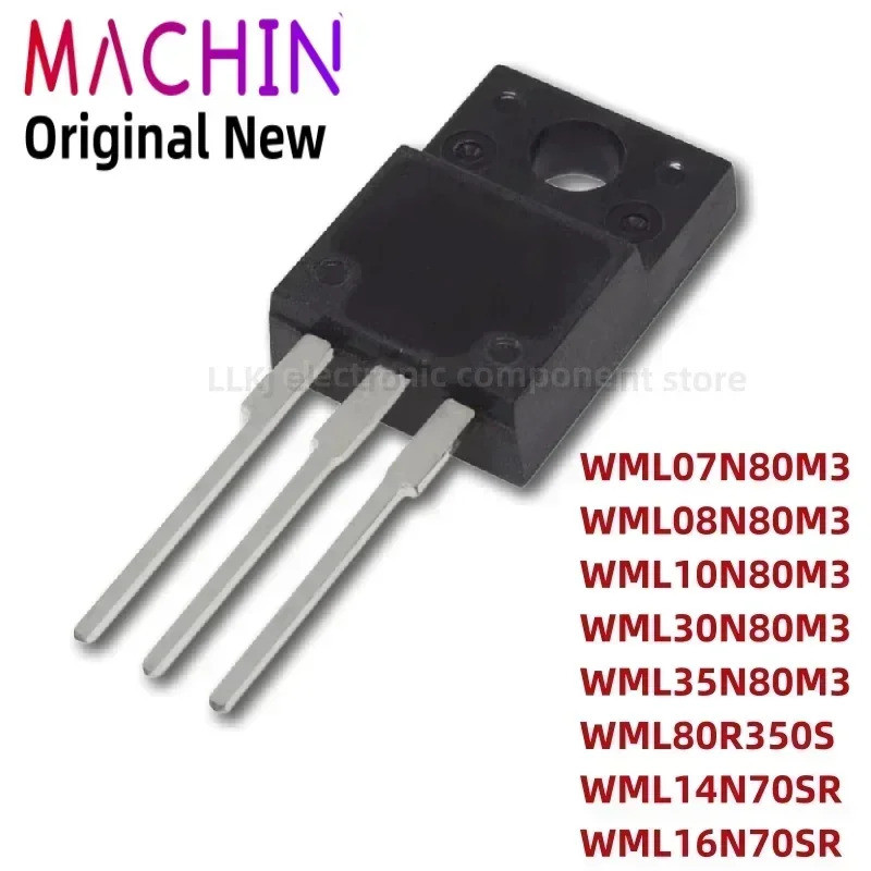 5 ชิ้น WML07N80M3 WML08N80M3 WML10N80M3 WML30N80M3 WML35N80M3 WML80R350S WML14N70SR C70SR WML16N70SR