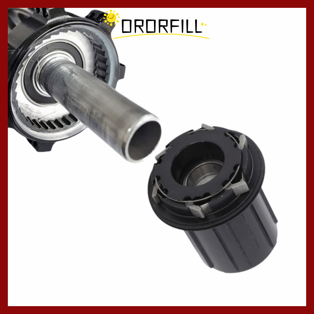 ORORFILL Freehub Body, 15 มม.HG ข้อมูลจําเพาะ Cassette Freewheel Body, ทนทาน 72 แหวน 11 ความเร็ว 6 P