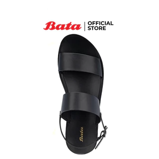 Bata บาจา รองเท้ารัดส้นแฟชั่น ส้นแบน สำหรับผู้หญิง รุ่น LEO สีดำ 5316382 สีเบจ 5318382