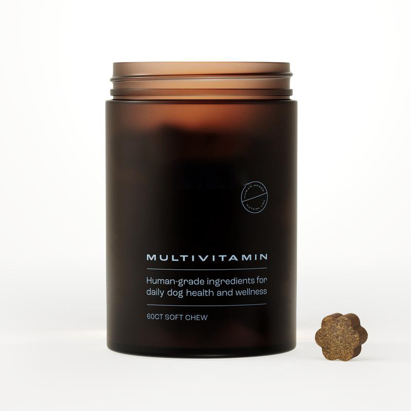 พร้อมสต็อก จัดส่งรวดเร็ว สินค้าใหม่ TK ขายร้อน 60 แคปซูล Pet MULTIVITAMIN เม็ดเคี้ยว MULTIVITAMIN MU