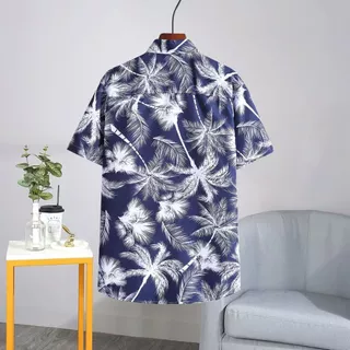 เสื้อเชิ้ตแขนสั้นจากฮาวายเสื้อฤดูร้อนสงสัยเสื้อกันหนาวเสื้อลายพิมพ์เสื้อ M-3XL