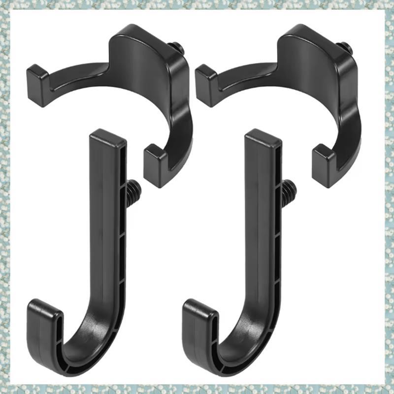 [h5bl3j6wj.ph] สําหรับอุปกรณ์จัดเก็บเพิง- ตะขอสไตล์ U และ J 4 ชิ้นสําหรับที่มีประสิทธิภาพสําหรับองค์