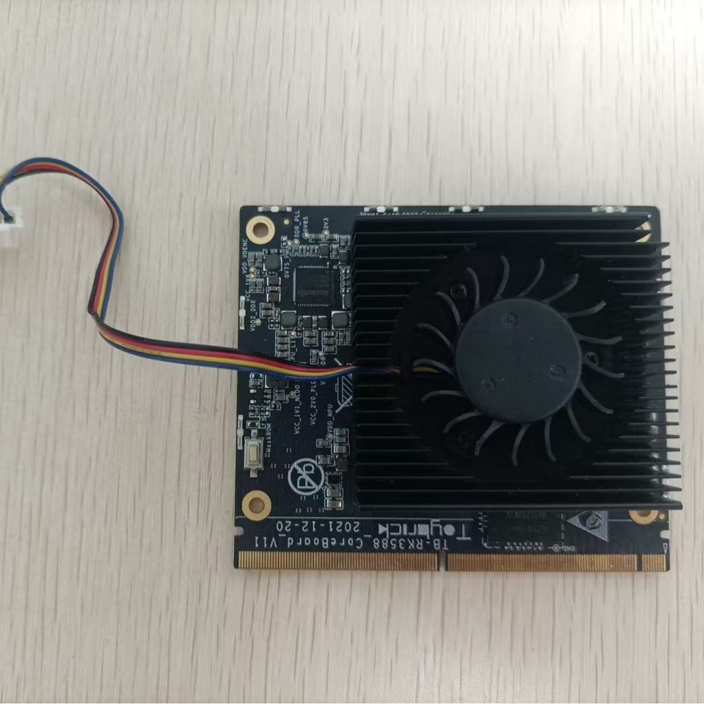 หม้อน้ํา ร RK3399 ควบคุมอุณหภูมิอัจฉริยะ 4เข็มหมุด เหมาะสําหรับหม้อน้ําบอร์ดควบคุมอุปกรณ์เลขคณิตสูง