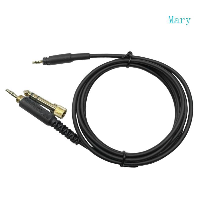 Mary สายทดแทนสําหรับ SRH440A SRH840A หูฟังสาย 3 5 มม.ถึง 2 5 มม.สายชุดหูฟัง 6 35 มม. Connecto