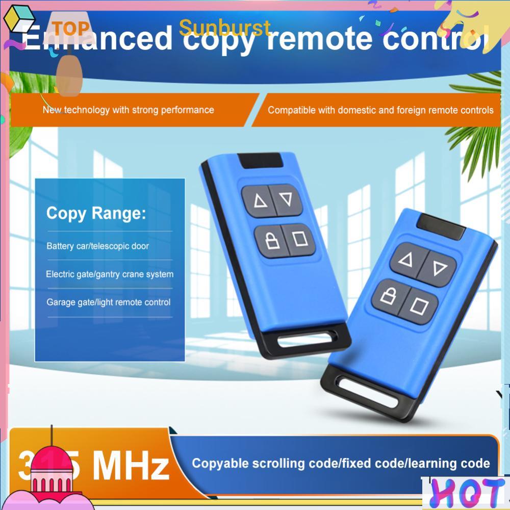RF Transmitter Clone Remote Receiver Module สําหรับประตูโรงรถประตูไฟฟ้า [Sunburst11.th]