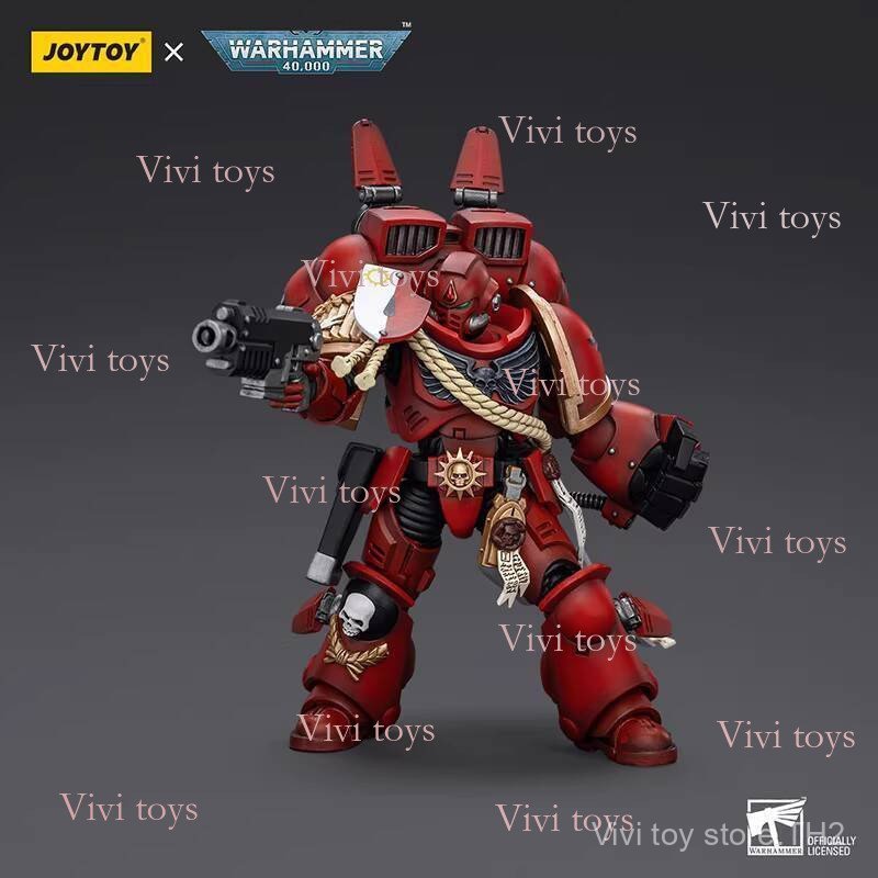 {{ของเล่นสดใส }} JOYTOY Dark Source Warhammer 40K Holy Blood Angel Jump Backpack Squad Commander Dan